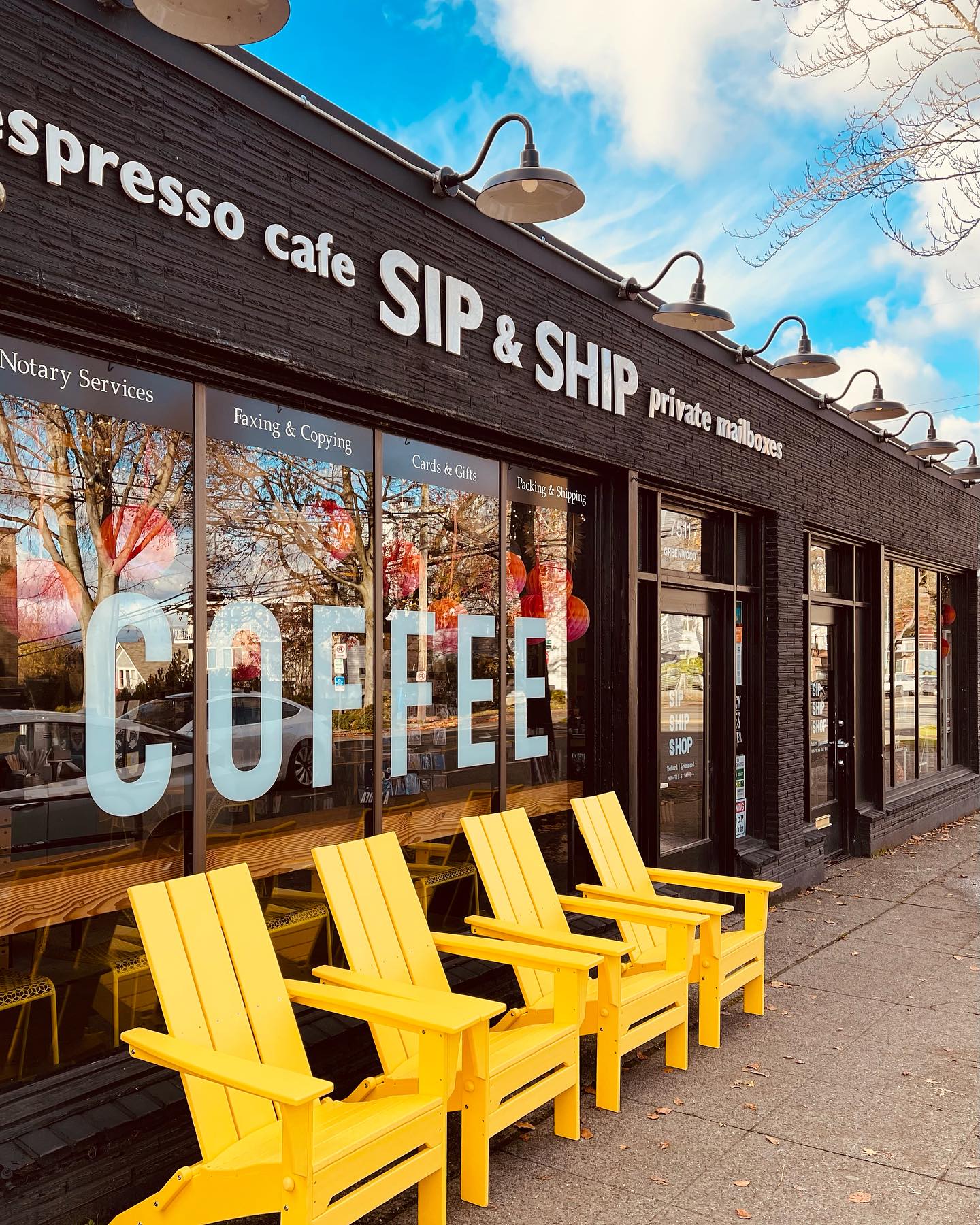 Sip and Ship Greenwood exterior