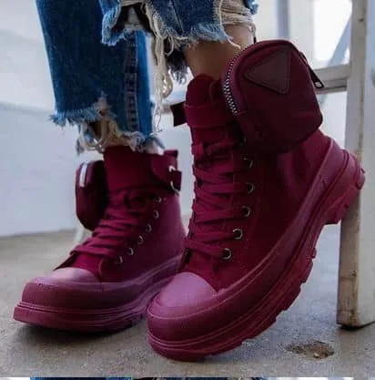 platinum plush shoes