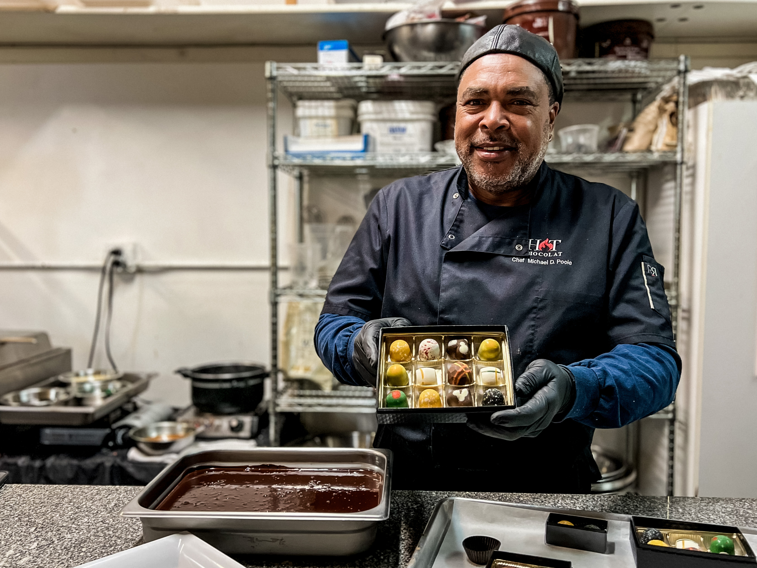 Hot Chocolat owner Michael Poole