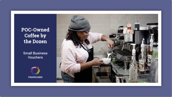 POC owned coffee voucher book