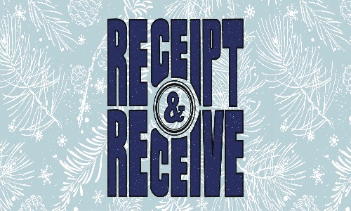 Small Business Saturday - receipt and receive