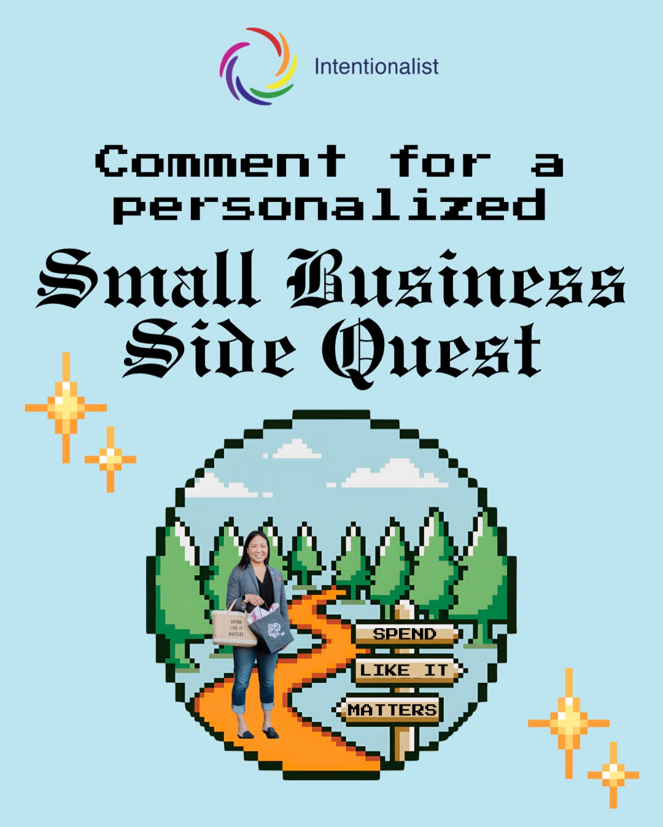 Comment your neighborhood, or one you’d like to visit, and we’ll reply with a personalized small business adventure nearby ⚔️

Ready, Set, GO!

#SpendLikeItMatters #BeIntentional #seattlesmallbusiness #seattlefoodie