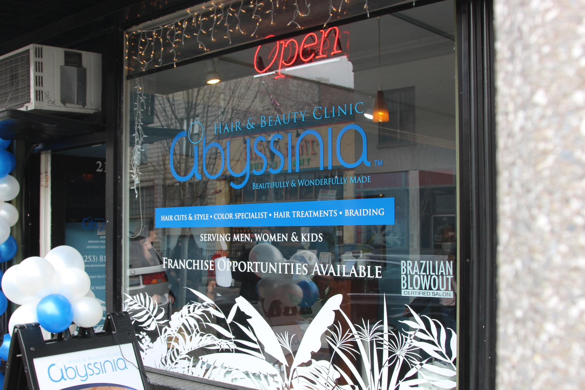 Outside of Abyssinia Hair & Beauty Clinic