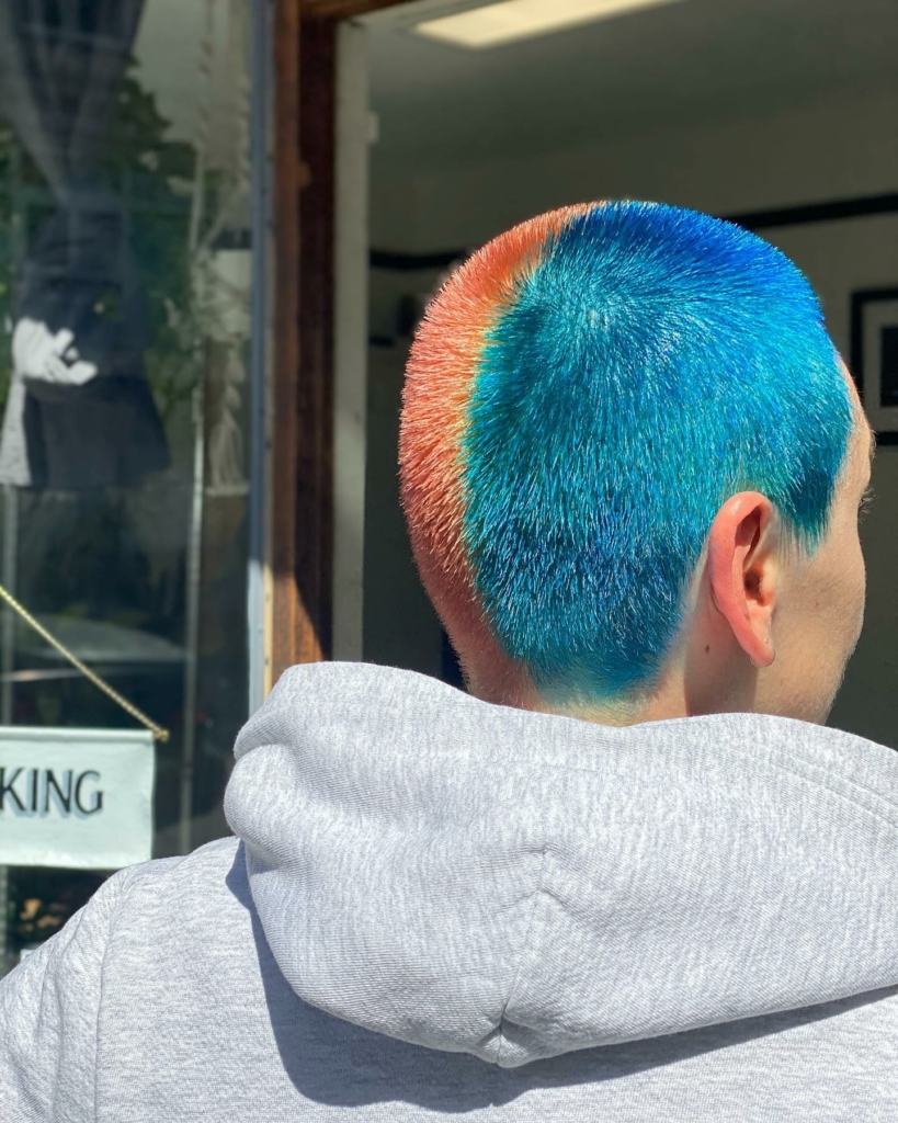 A client's fresh hair style from Beauty Botanica