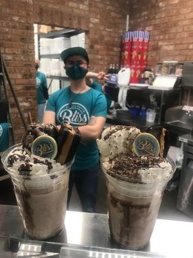 Milkshakes at Bliss Small Batch Creamery