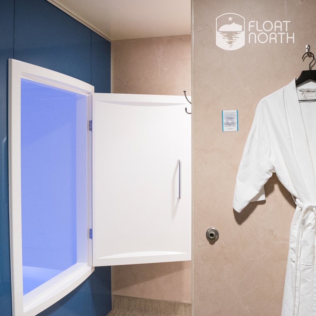 One of the float rooms at Float North