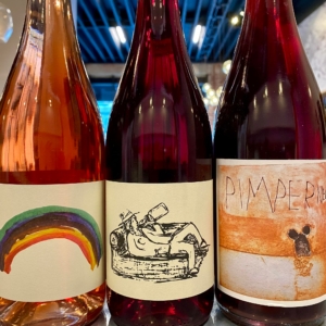 Bottles of wine from Minimo