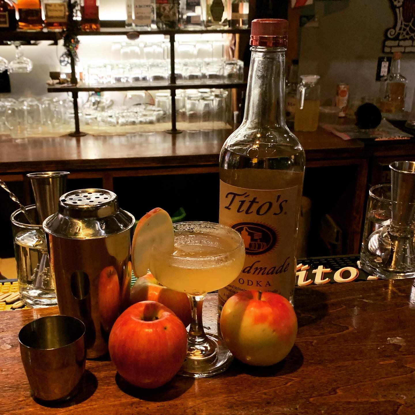 Drinks at Santé Bar