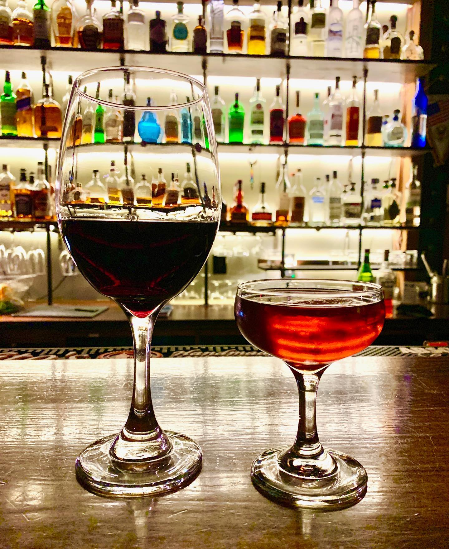Drinks at Santé Bar