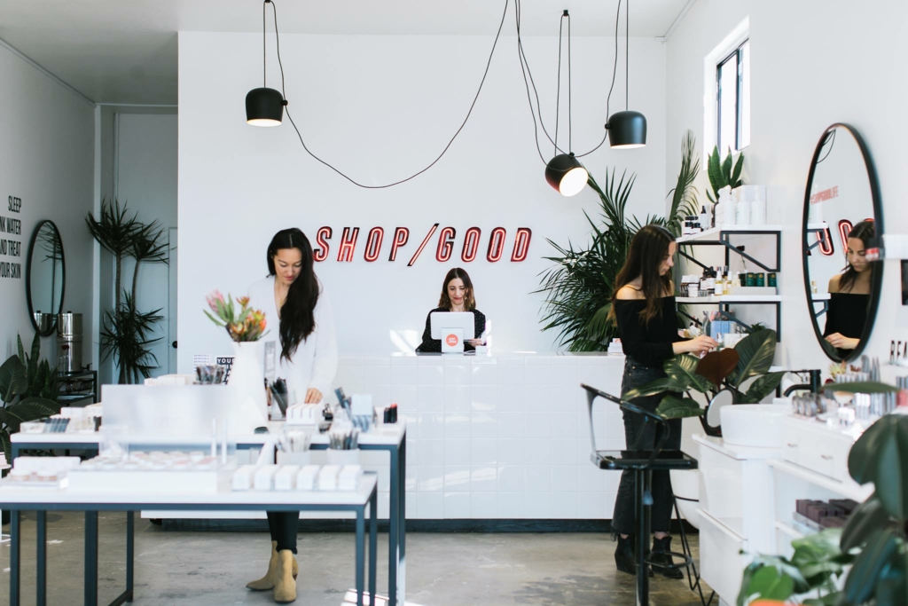 The interior of Shop Good