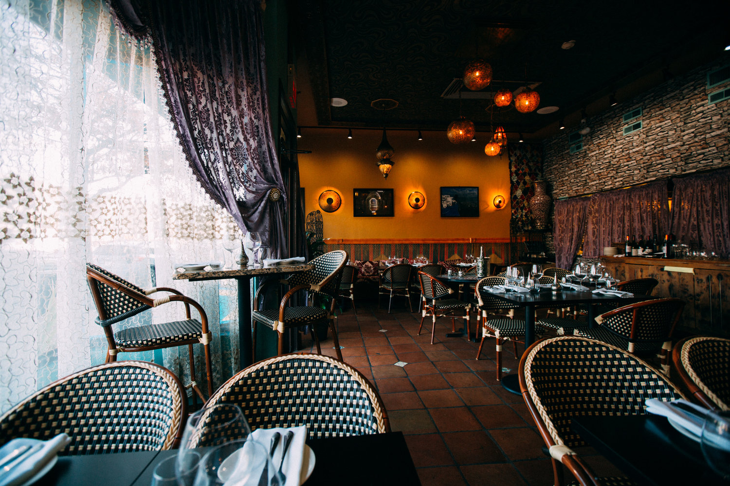 The inside of Baraka Cuisine