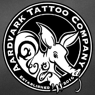 Aardvark Tattoo Company's logo