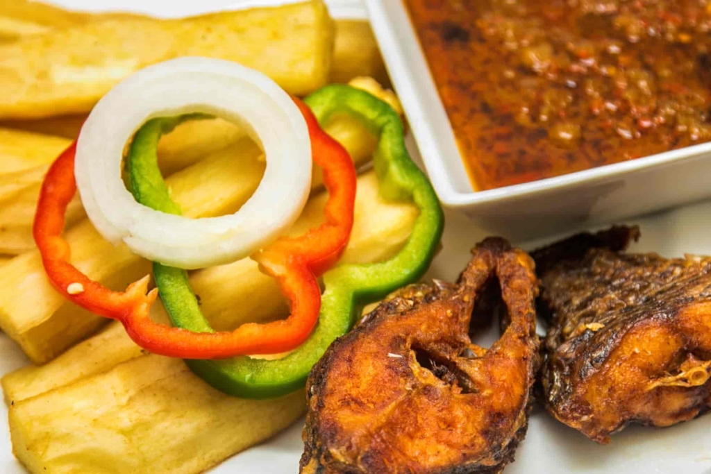 Food from Amir's Motherland Dish