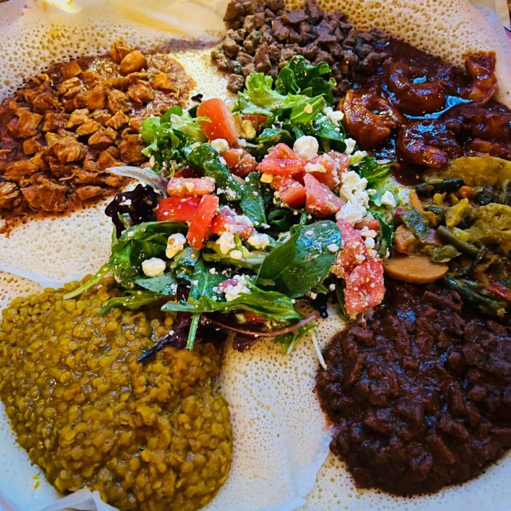 Food from Asmara Restaurant