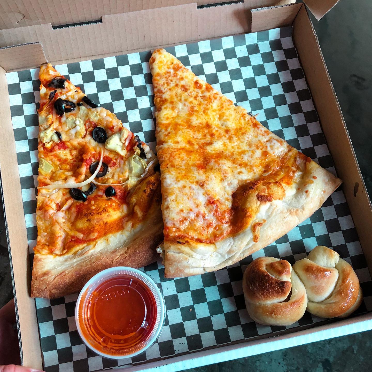 Pizza from Atlas Pizza