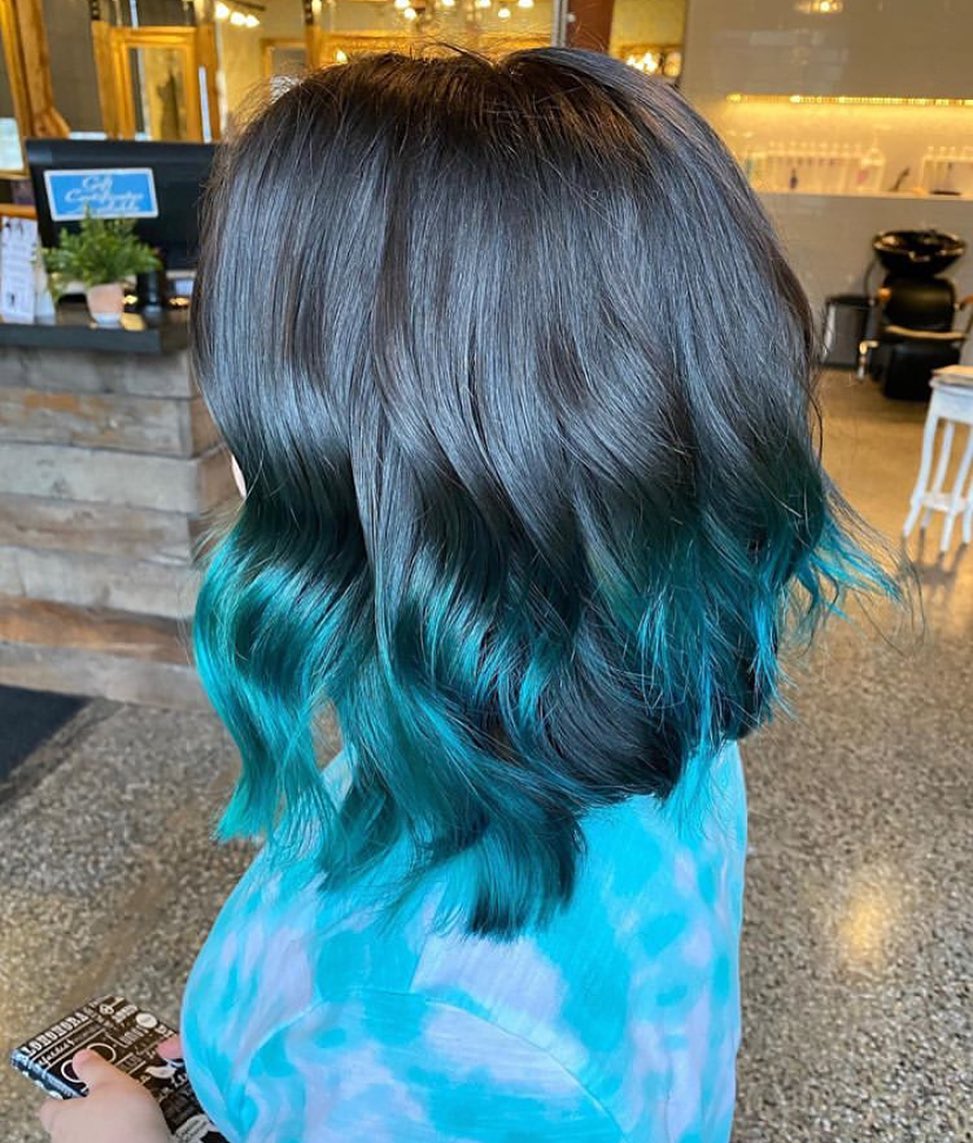 A hairdo from Baroque Salon