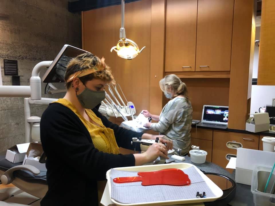 The interior of Brooks Dental Studio