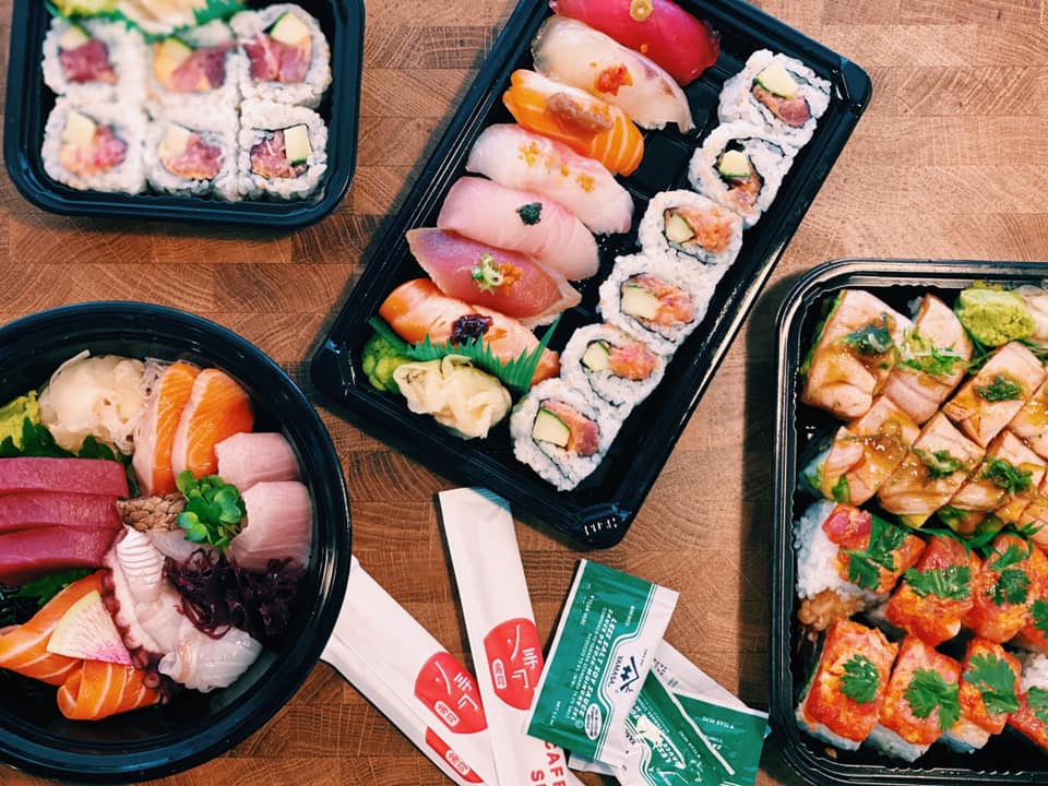 Sushi from Cafe Sushi