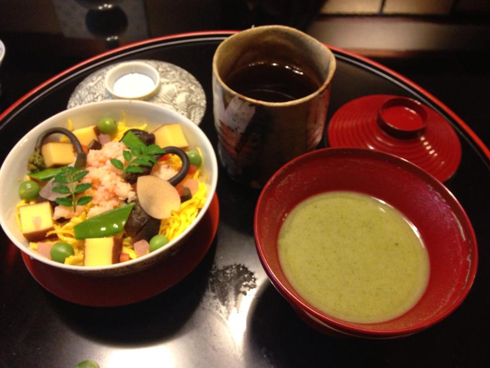 Food from Cafe Sushi