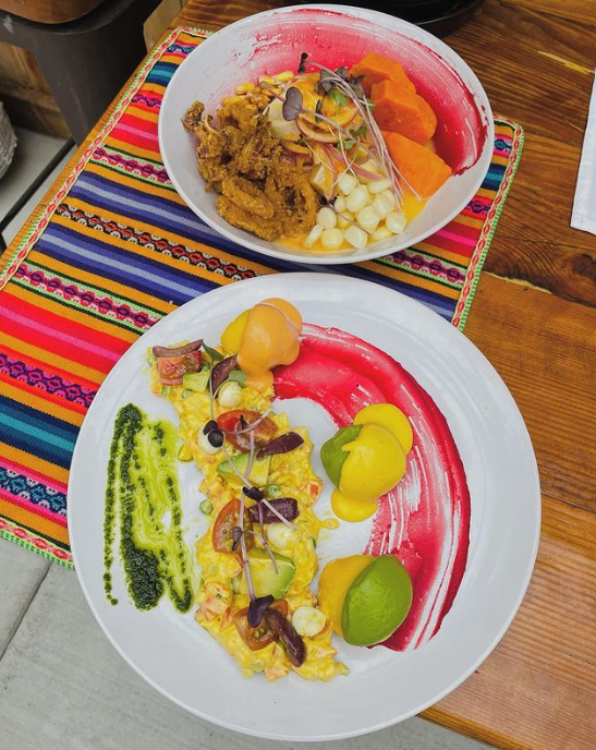 A dish at Casa Zoraya