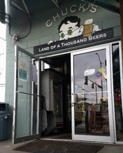 Chuck's Hop Shop Greenwood exterior
