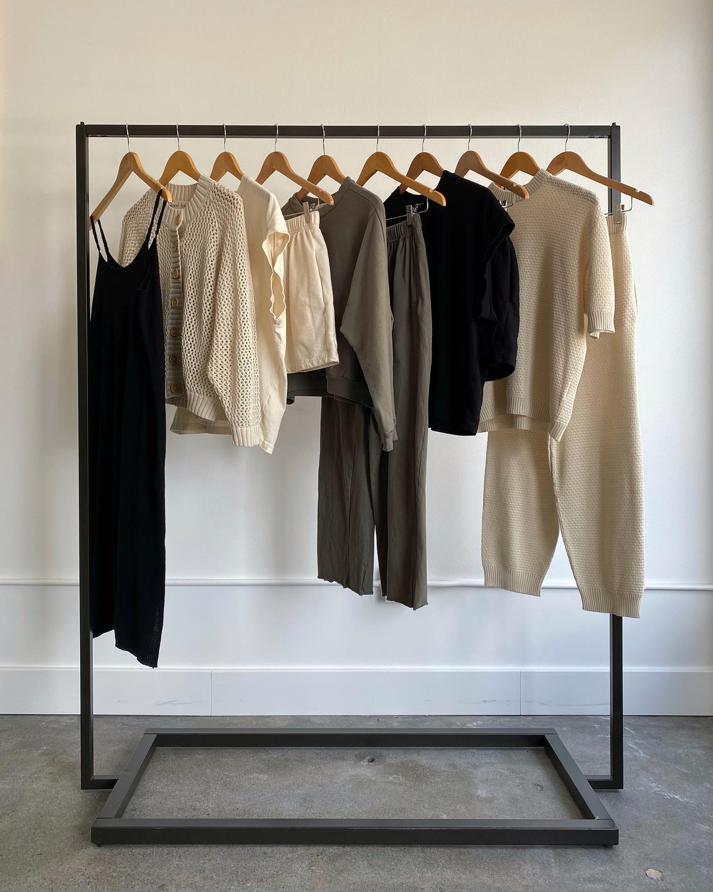 A rack of clothes from Cocobolo