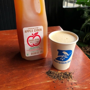 A drink from Darwin's Ltd.