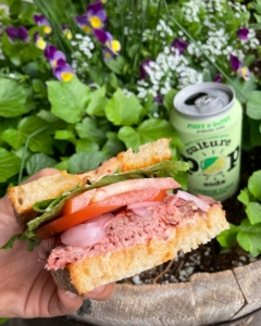 A sandwich from Darwin's Ltd.