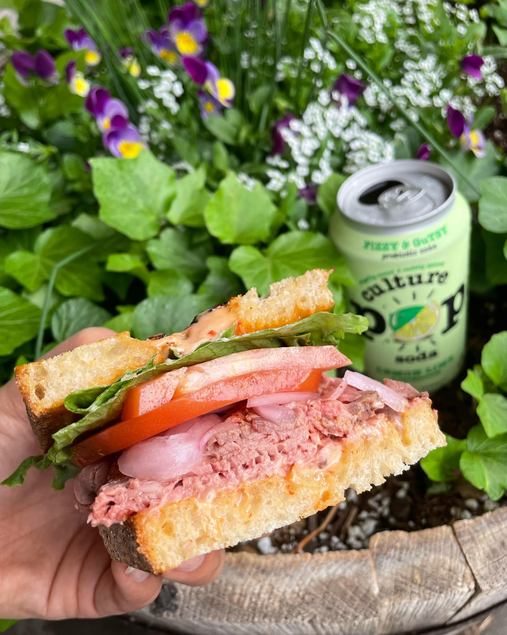 A sandwich from Darwin's Ltd.