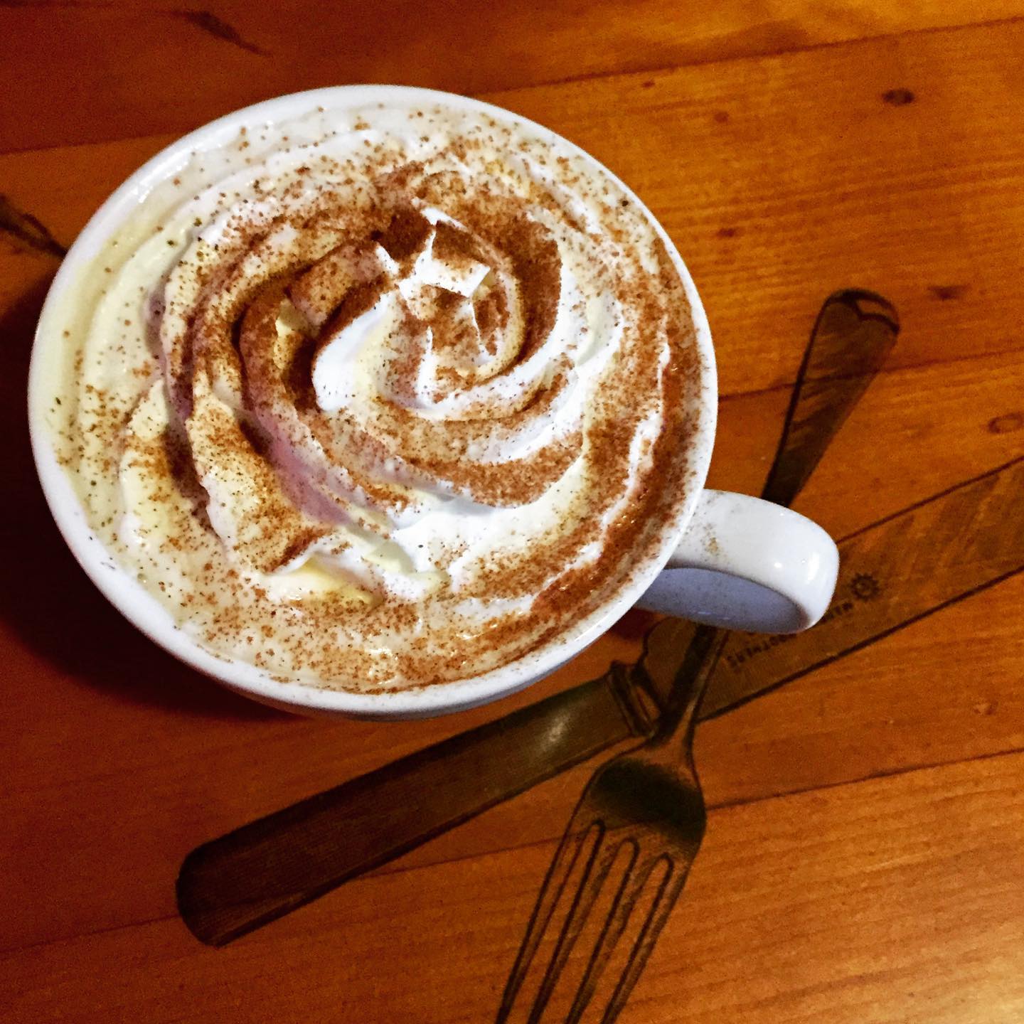 Coffee from Dot's Cafe