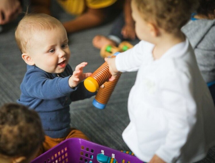 A class at Kiddos and Kin