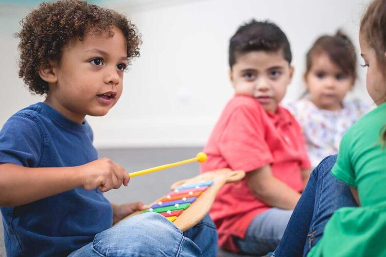 A class at Kiddos and Kin