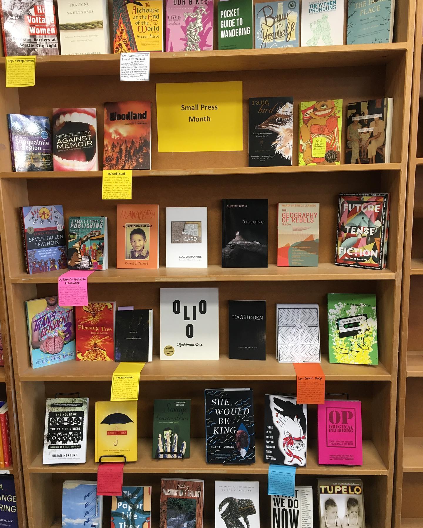 King's Books display