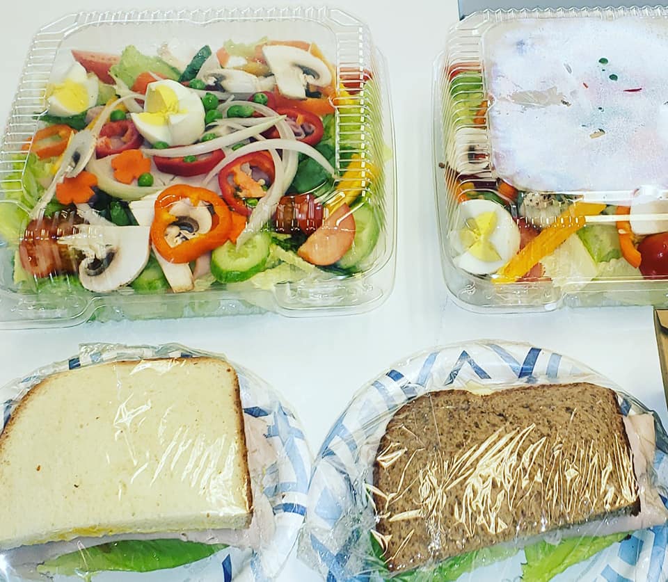Food from Lucky Penny Cafe