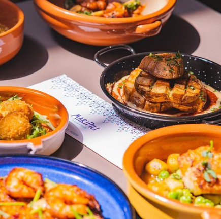 Dishes from MariPili Tapas Bar