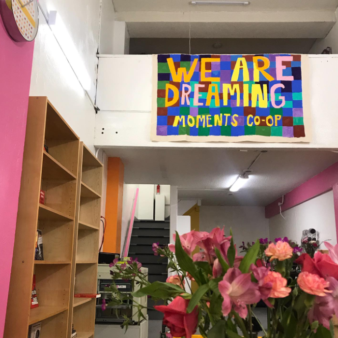 Interior of Moments Cooperative and Community Space