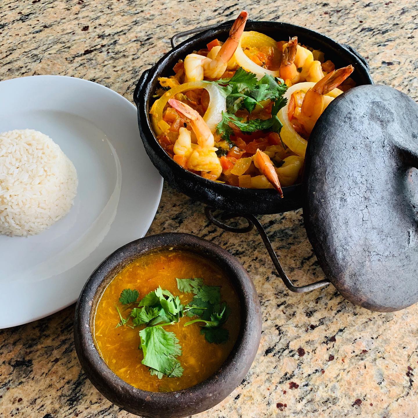 Food from Muqueca Restaurant