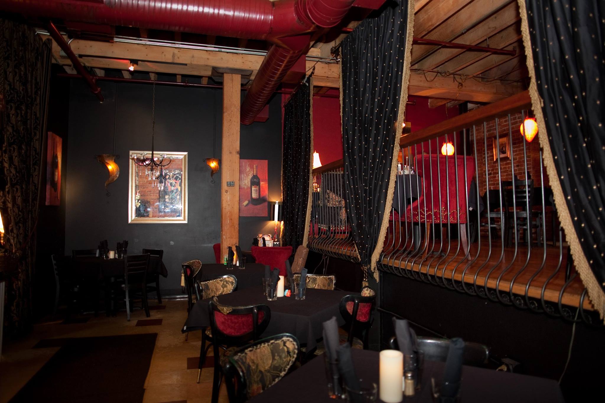 The interior of Over The Moon Cafe