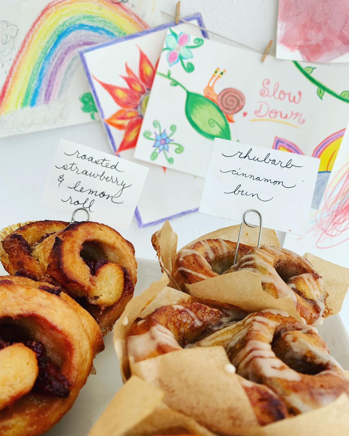Pastries from Oxalis Kitchen