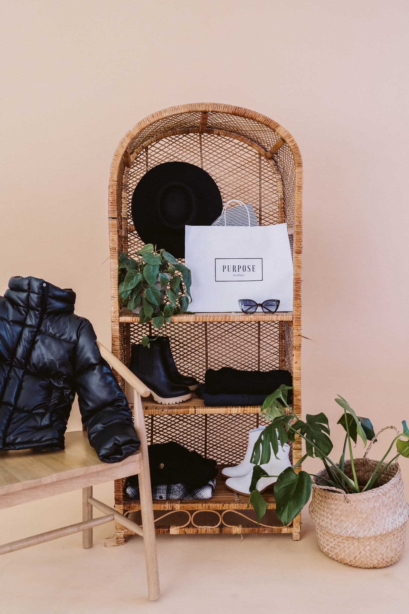 A display from Purpose Boutique
