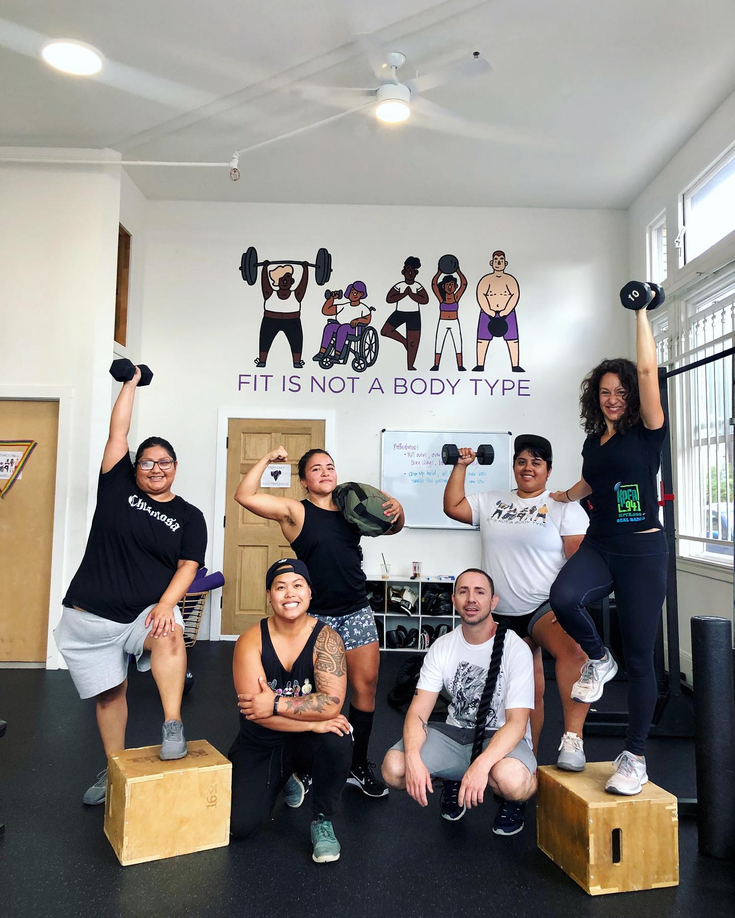 A class at Radically Fit