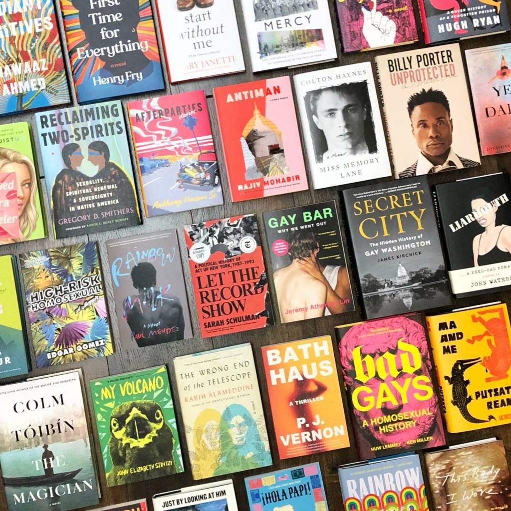 LGBTQ books from Unabridged Bookstore