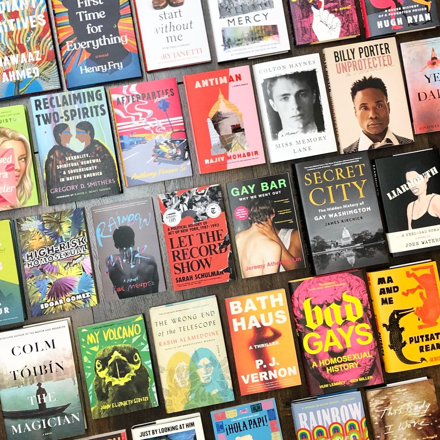 LGBTQ books from Unabridged Bookstore