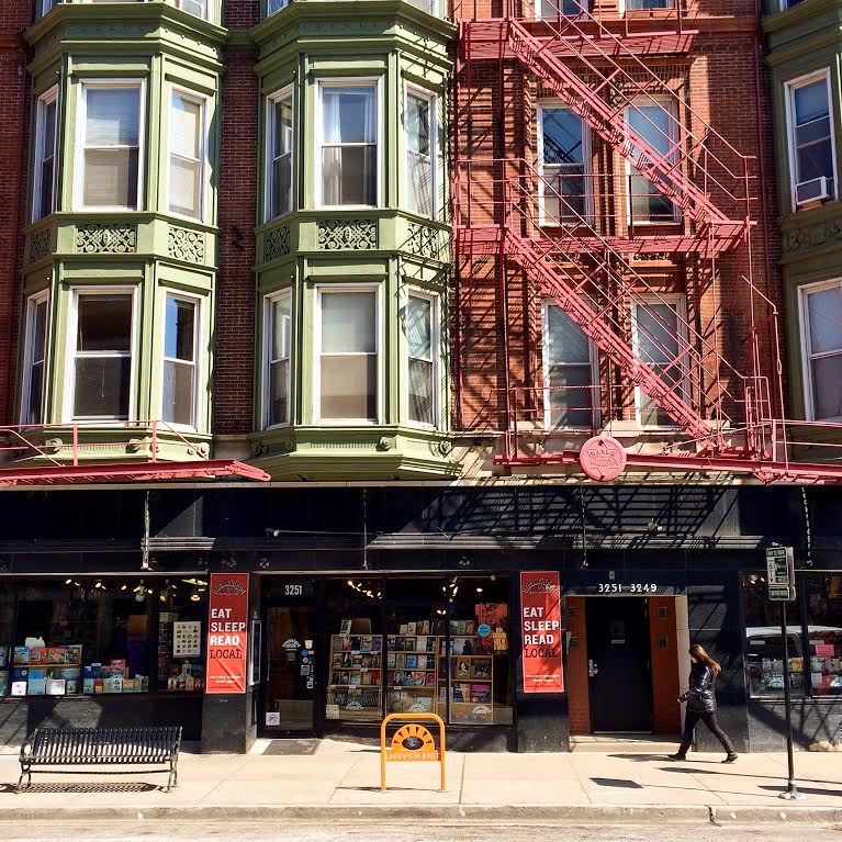The exterior of Unabridged Bookstore