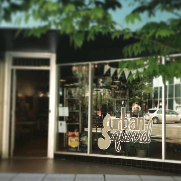 The exterior of Urban Squirrel