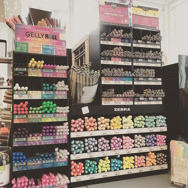 Marker and paint selection
