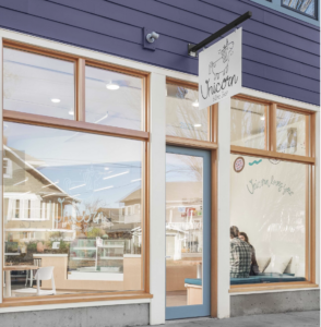 Exterior of the bakery!
