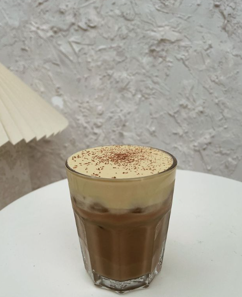 Egg coffee from Aroom Coffee