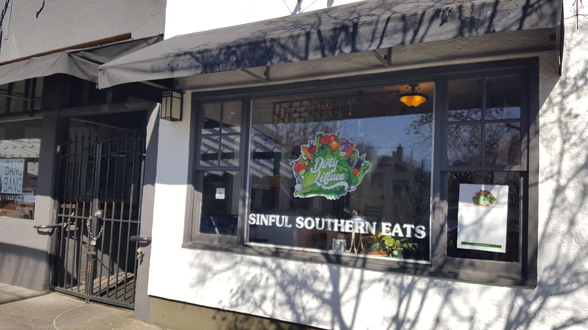 Exterior of restaurant