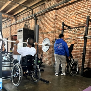 The gym at Disabled But Not Really